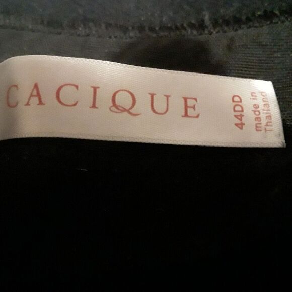 Cacique Bra Size 44DD Black Color - Picture 5 of 5